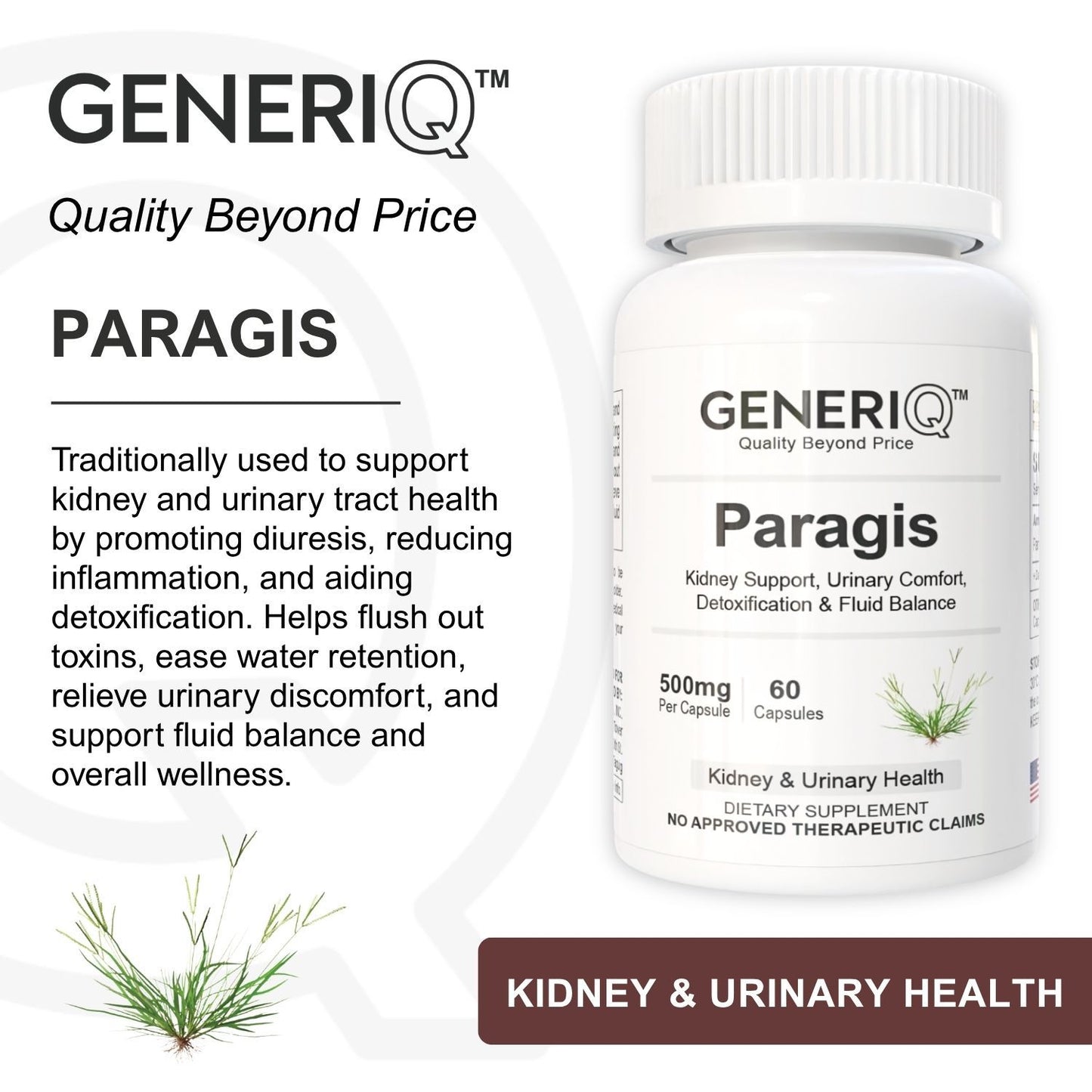 GENERIQ™ Paragis, 500mg