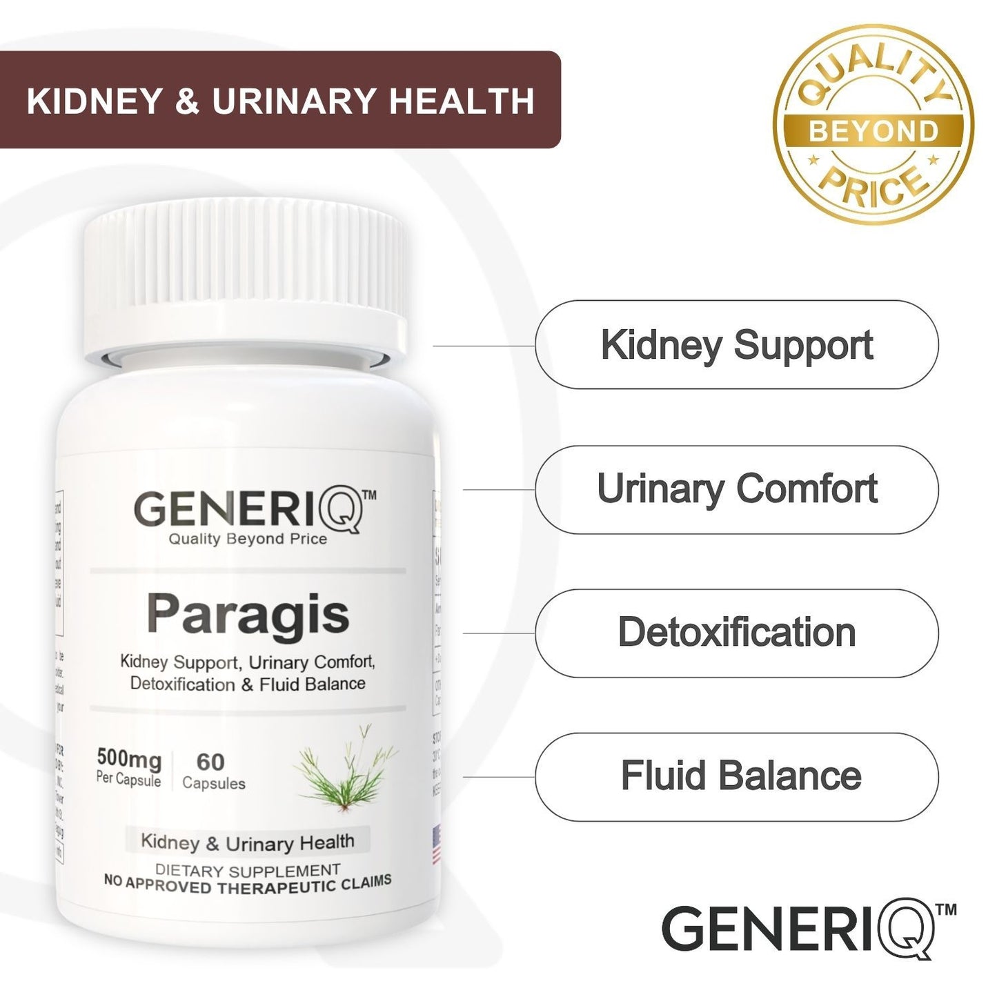 GENERIQ™ Paragis, 500mg