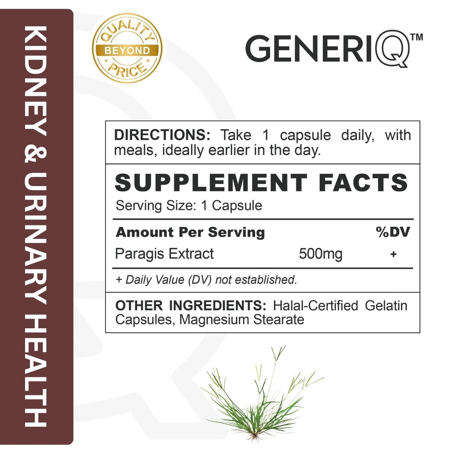 GENERIQ™ Paragis, 500mg