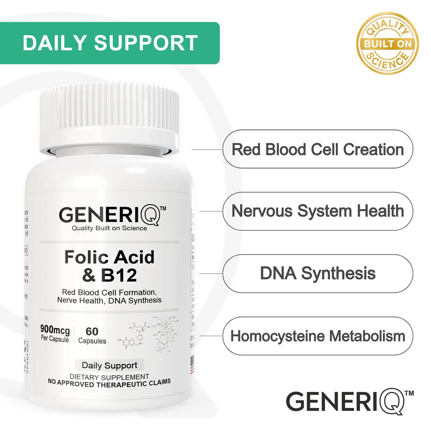 Folic Acid + Vitamin B-12