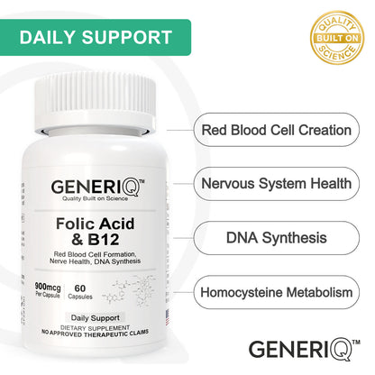 Folic Acid + Vitamin B-12