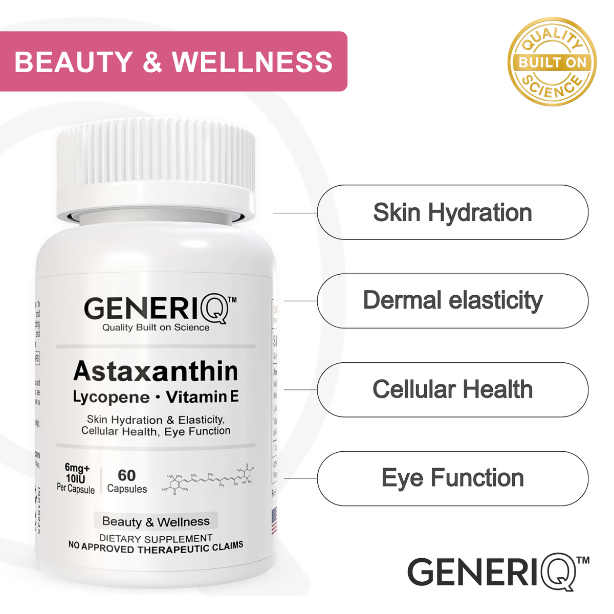 Astaxanthin + Lycopene + Vitamin E