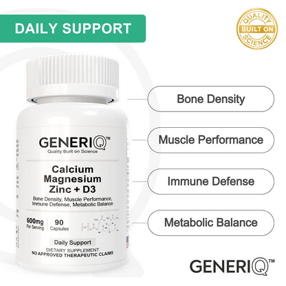 Calcium Magnesium Zinc + D3
