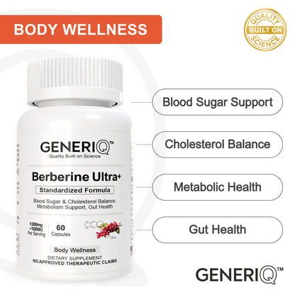 Berberine Ultra+ (Standardized Formula)