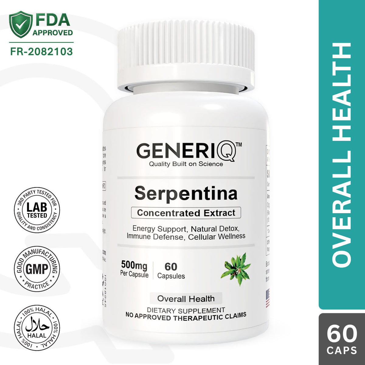 Serpentina, Concentrated Extract