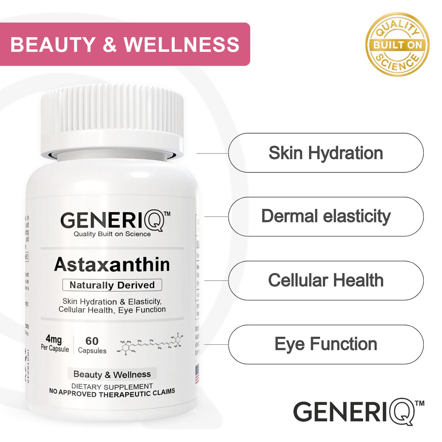 Astaxanthin (Naturally Derived)