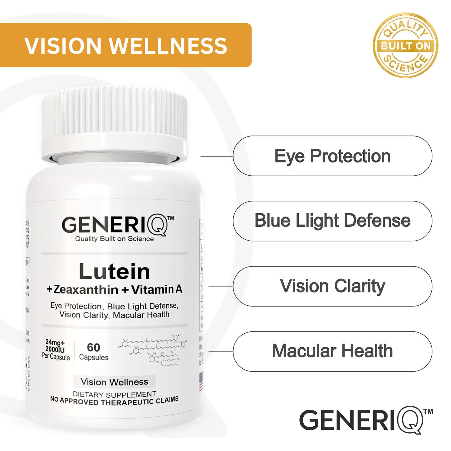 Lutein + Zeaxanthin + Vitamin A