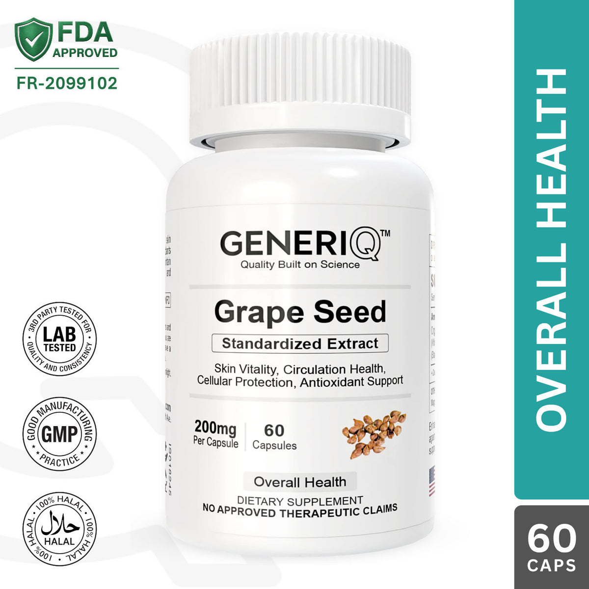 Grape Seed, Standardized Extract