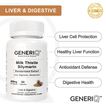 Milk Thistle Silymarin, Standardized Extract