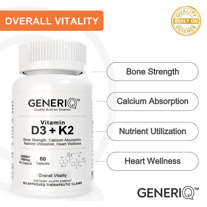 Vitamin D3 + K2