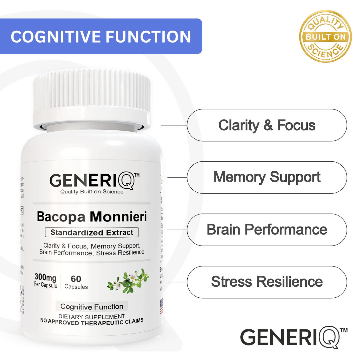 Bacopa Monnieri (Standardized Extract)