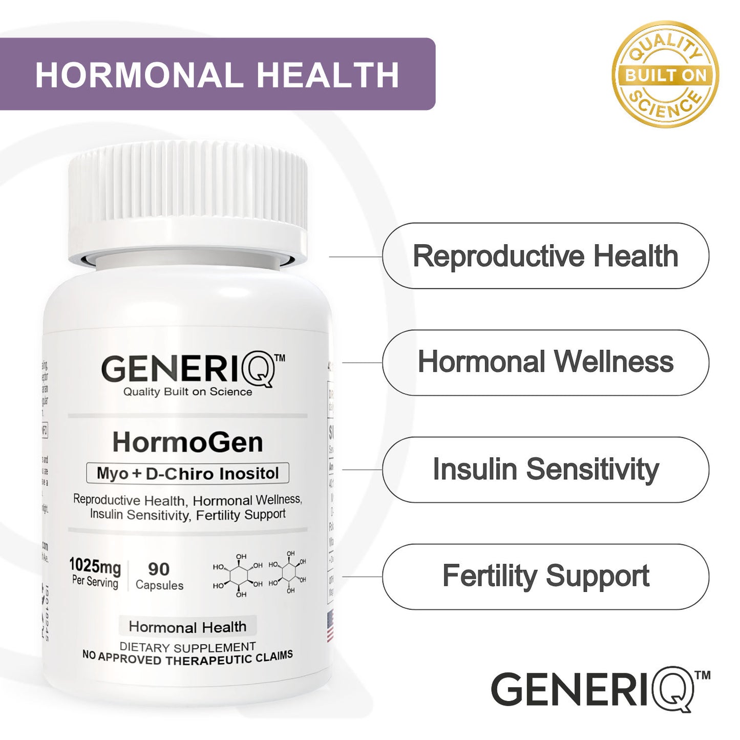 HormoGen (40:1 Myo + D-Chiro Inositol)