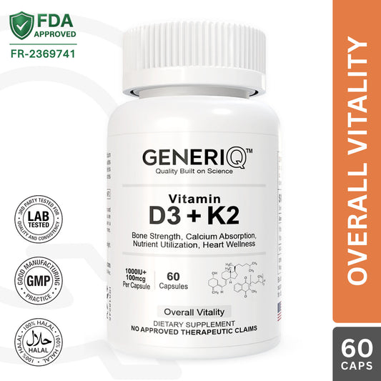 Vitamin D3 + K2