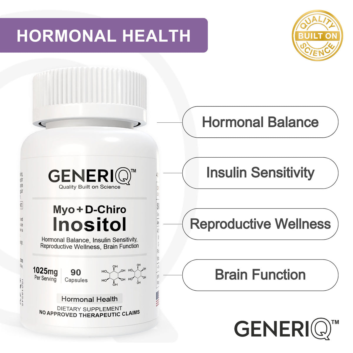 Myo + D-Chiro Inositol (40:1 Blend)