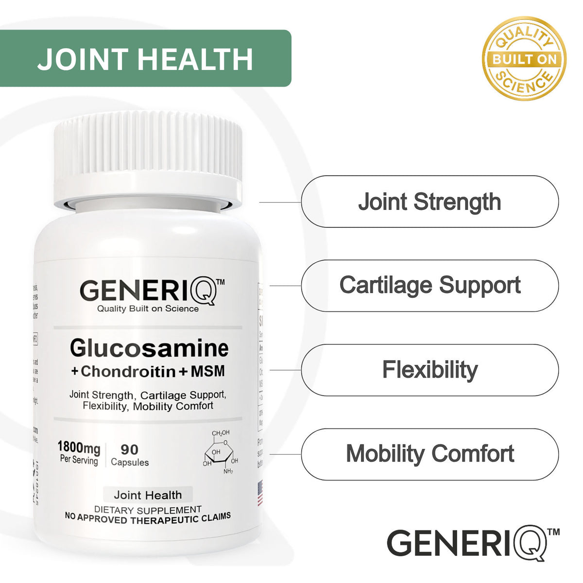 Glucosamine + Chondroitin + MSM