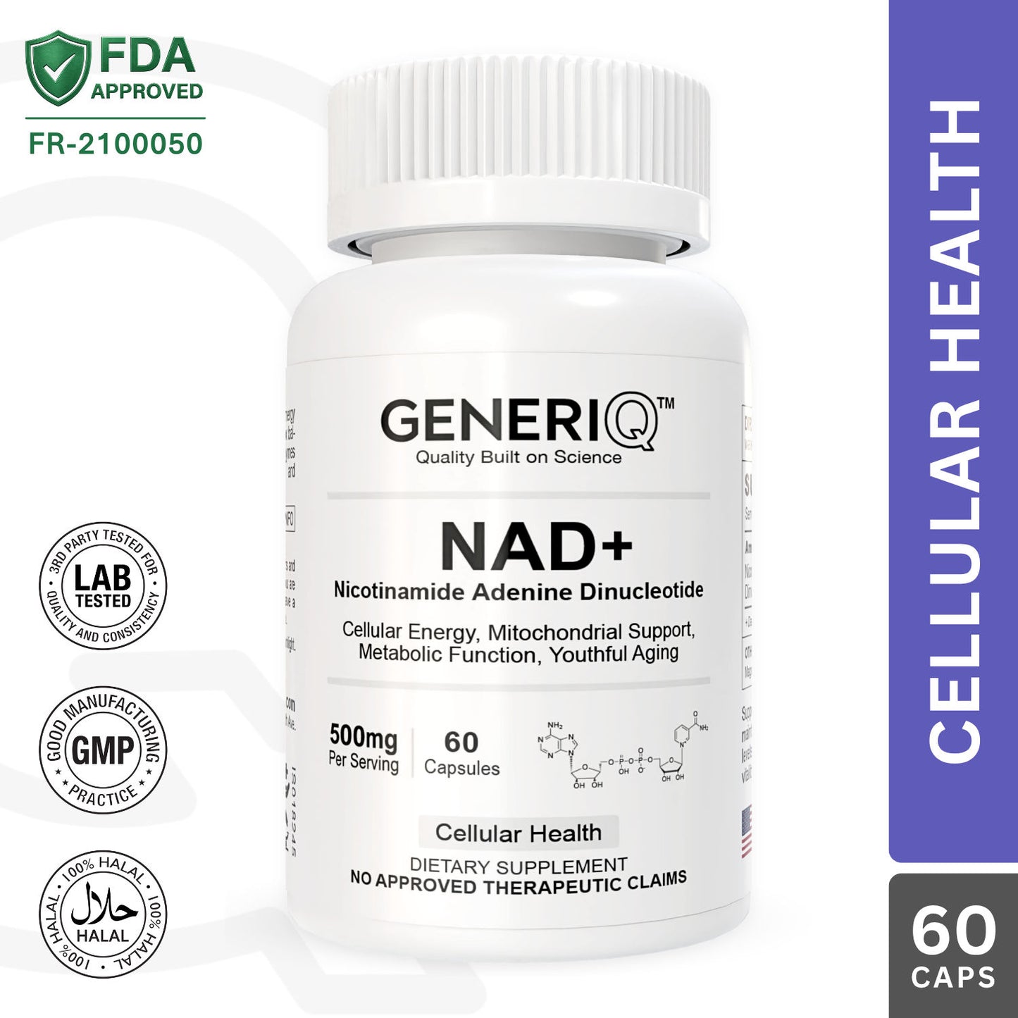 NAD+ (Nicotinamide Adenine Dinucleotide)