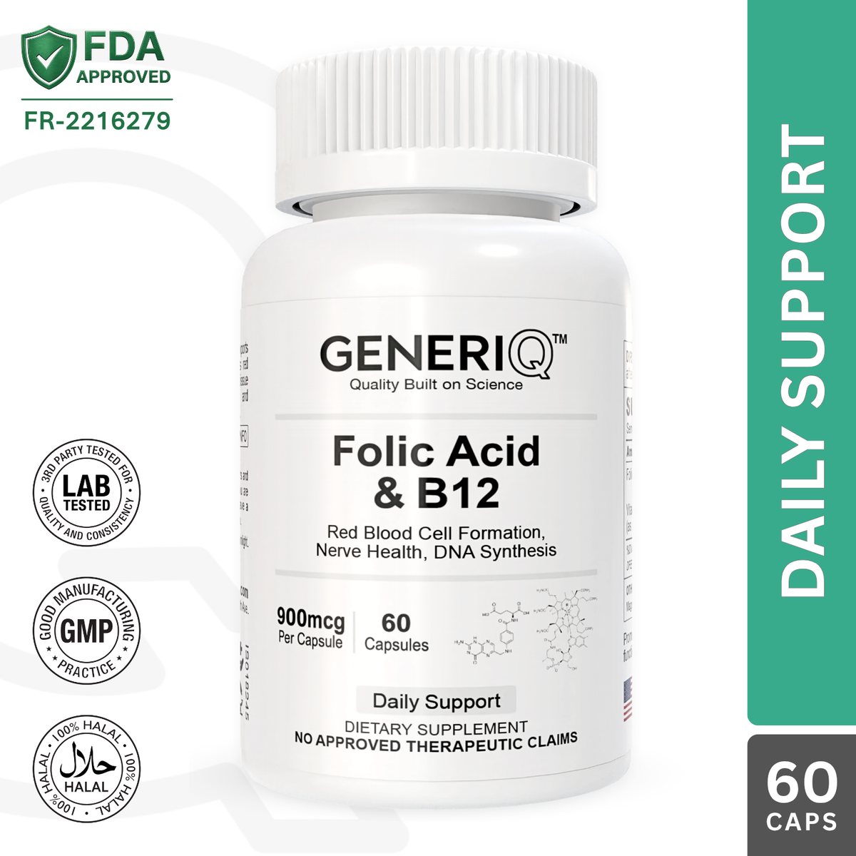 Folic Acid + Vitamin B-12