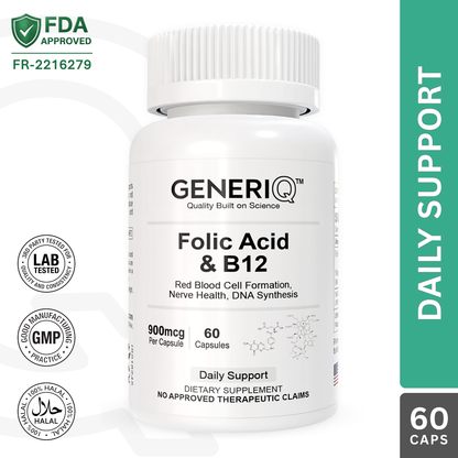 Folic Acid + Vitamin B-12