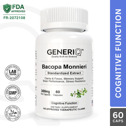Bacopa Monnieri (Standardized Extract)
