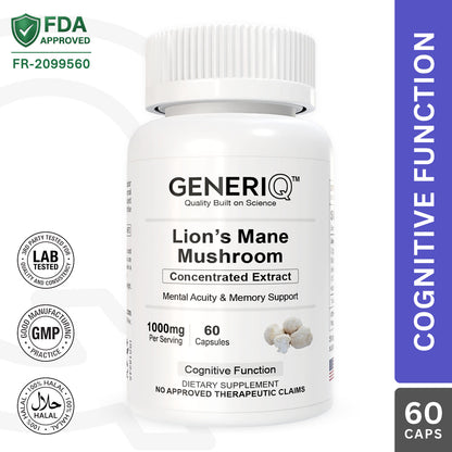 Lion’s Mane Mushroom, Concentrated Extract