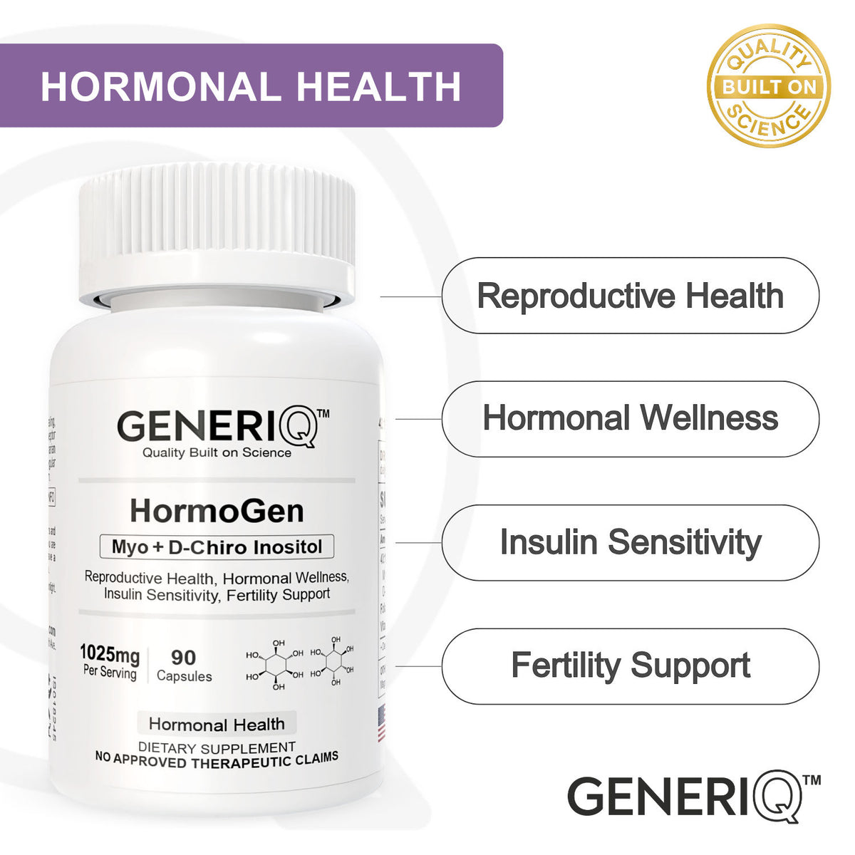HormoGen (40:1 Myo + D-Chiro Inositol)