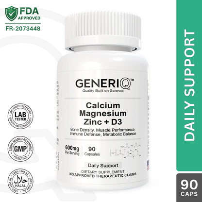 Calcium Magnesium Zinc + D3