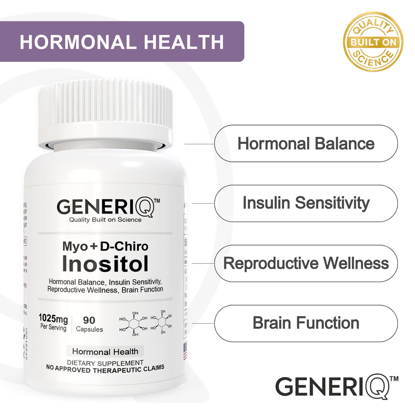 Myo + D-Chiro Inositol (40:1 Blend)