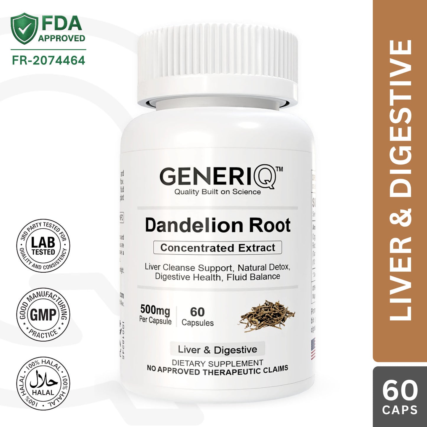 Dandelion Root (Concentrated Extract)