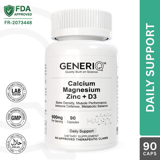 Calcium Magnesium Zinc + D3