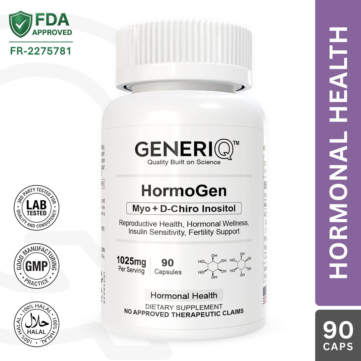 HormoGen (40:1 Myo + D-Chiro Inositol)