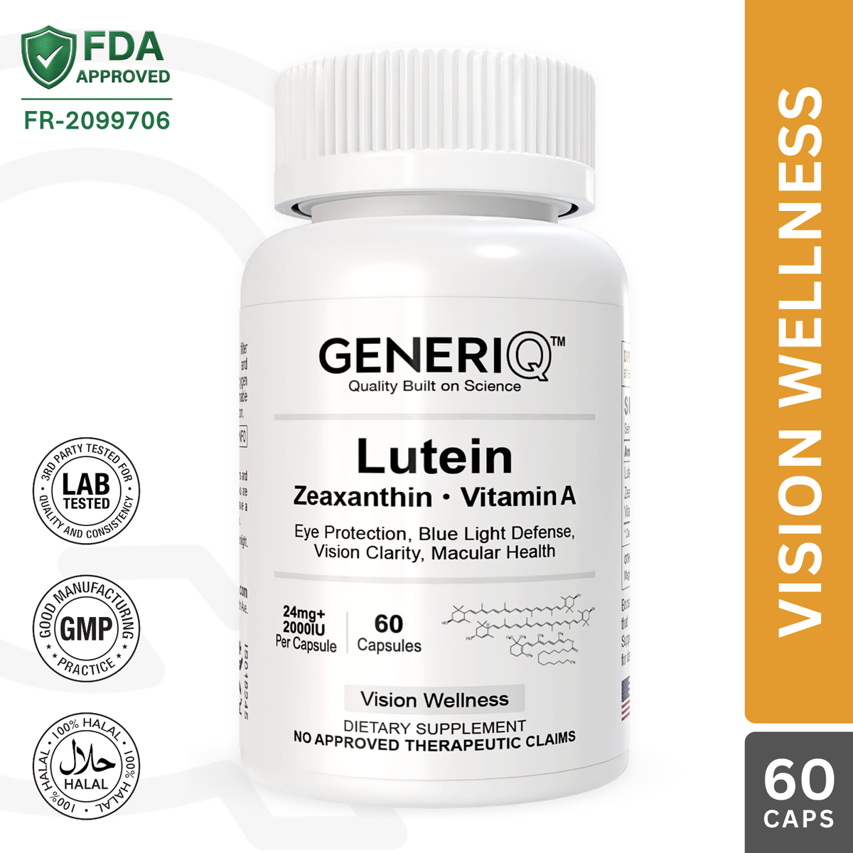 Lutein + Zeaxanthin + Vitamin A