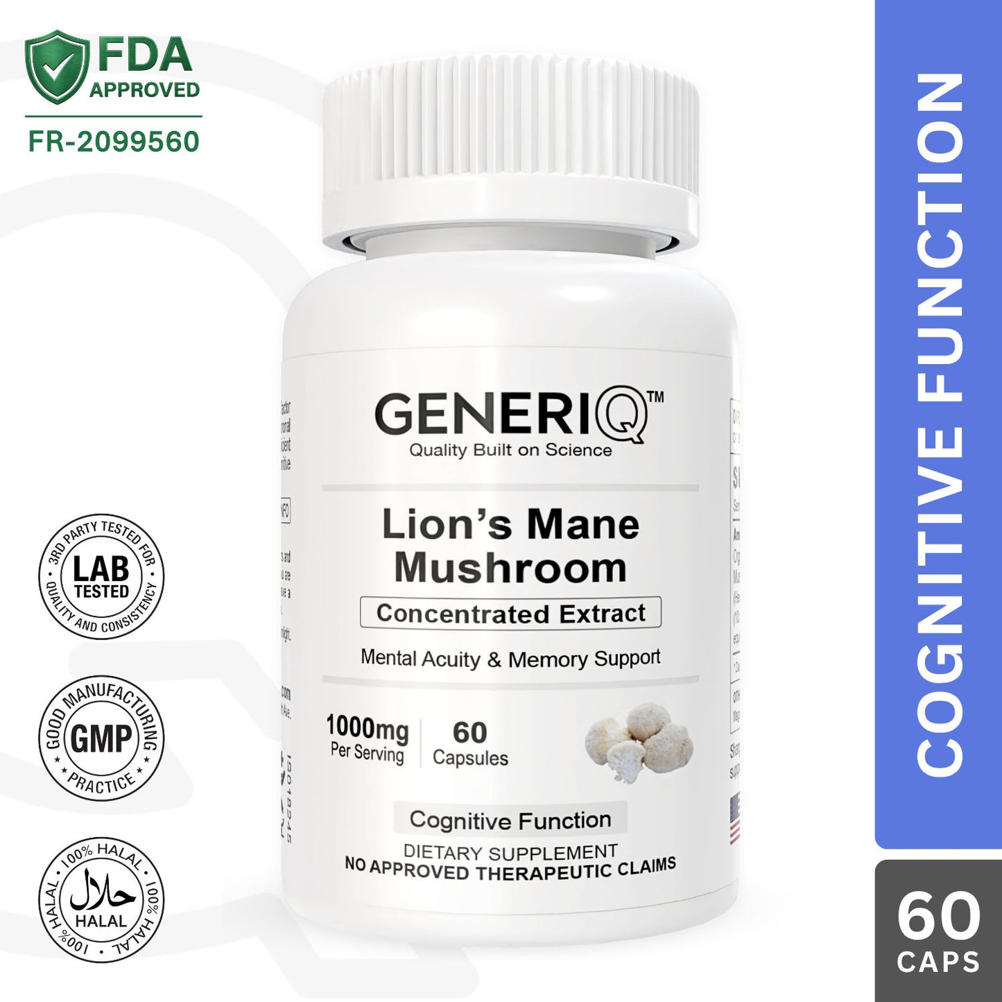 Lion’s Mane Mushroom (Concentrated Extract)