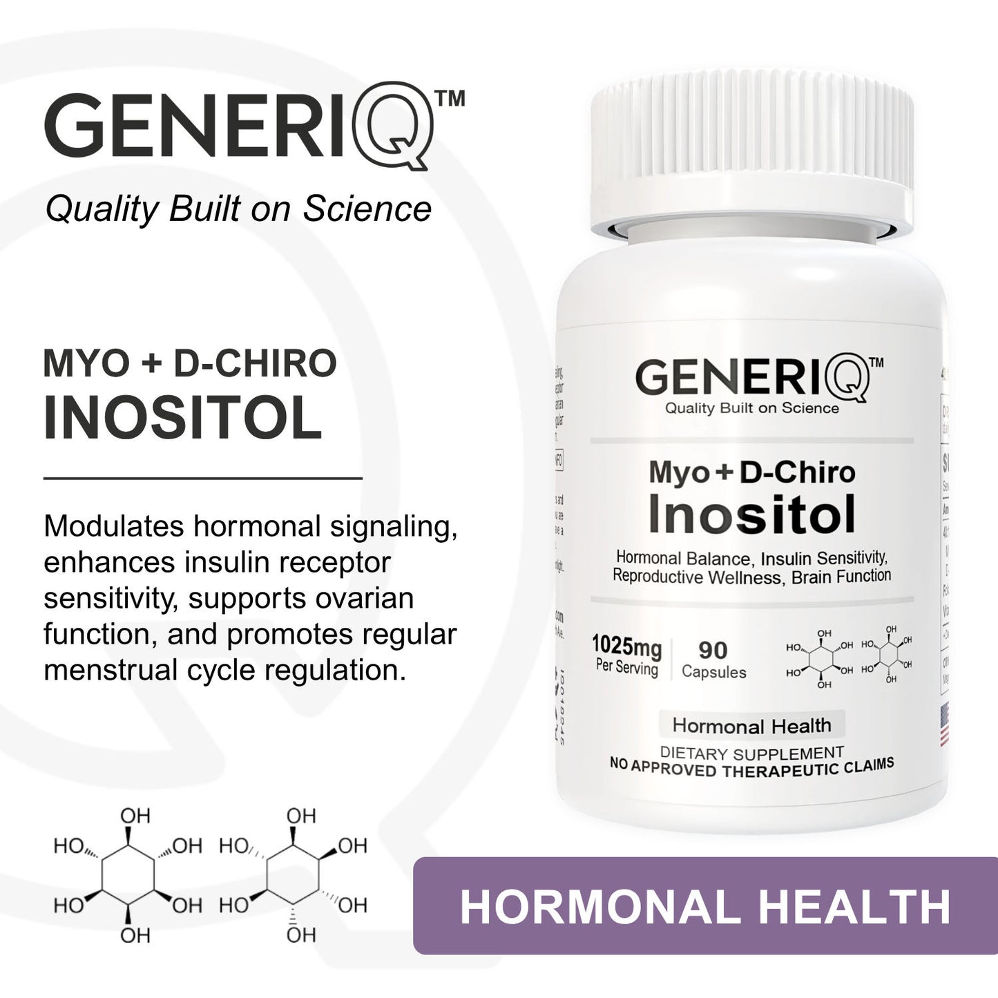 Myo + D-Chiro Inositol (40:1 Blend)