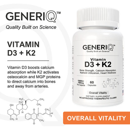 Vitamin D3 + K2