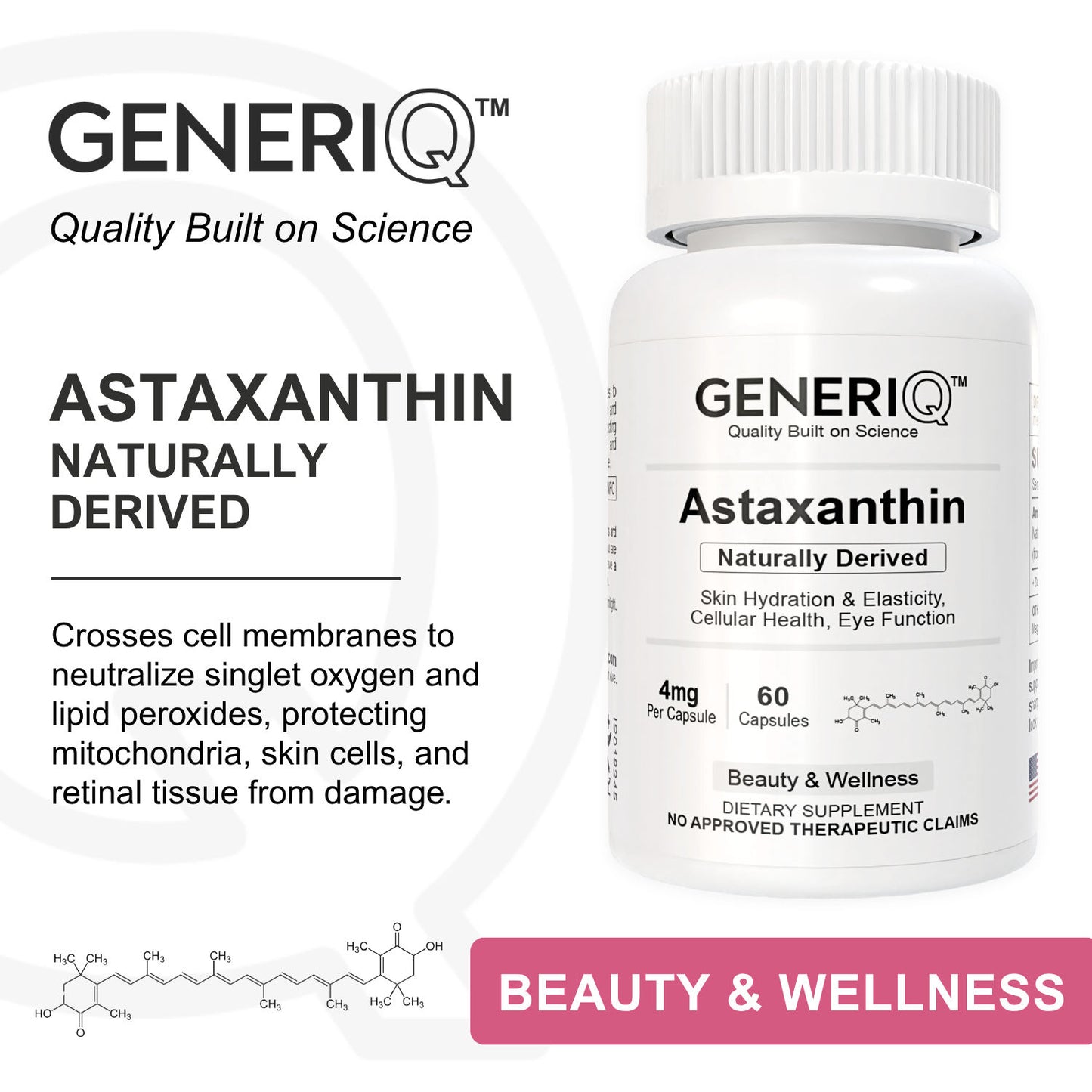 Astaxanthin (Naturally Derived)