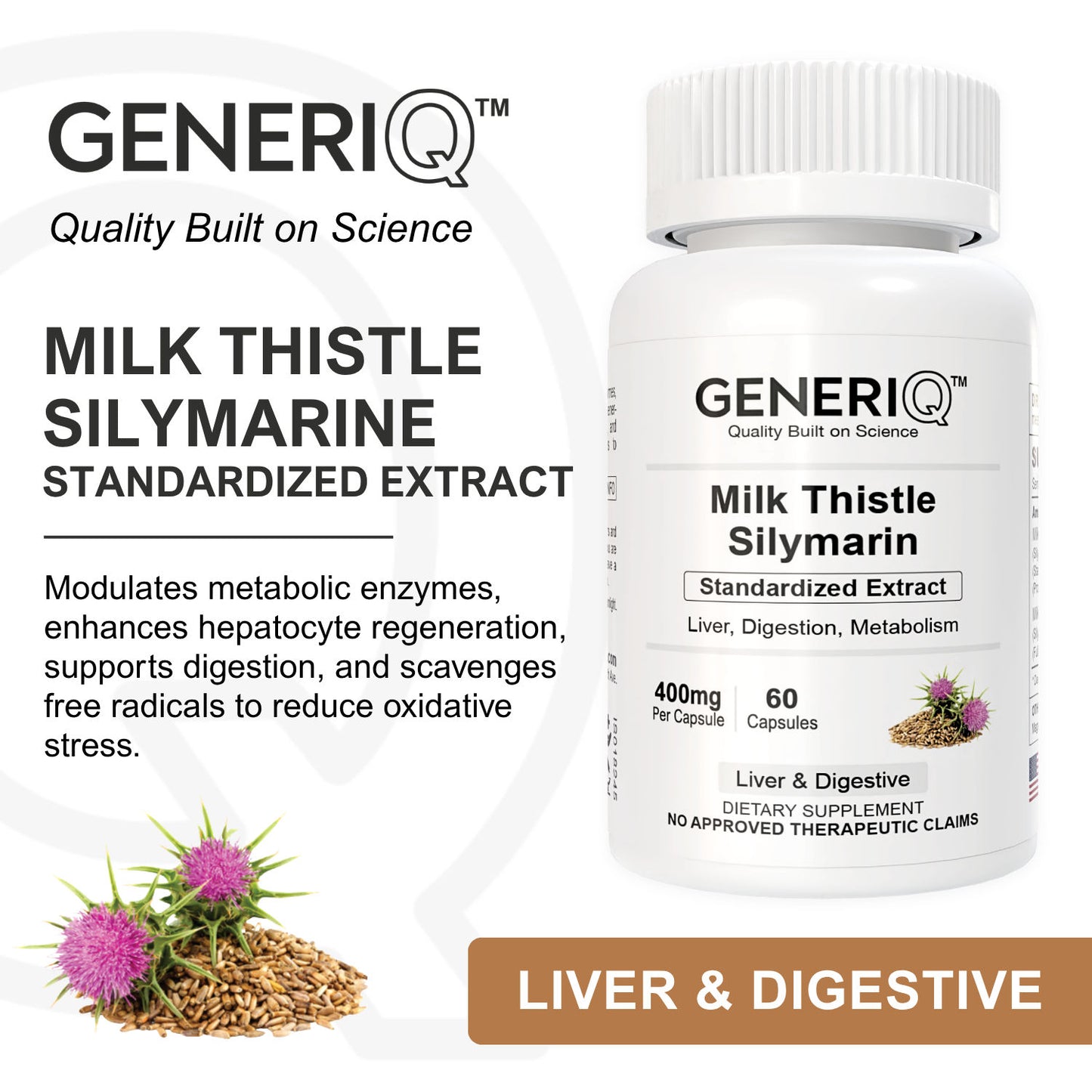 Milk Thistle Silymarin (Standardized Extract)