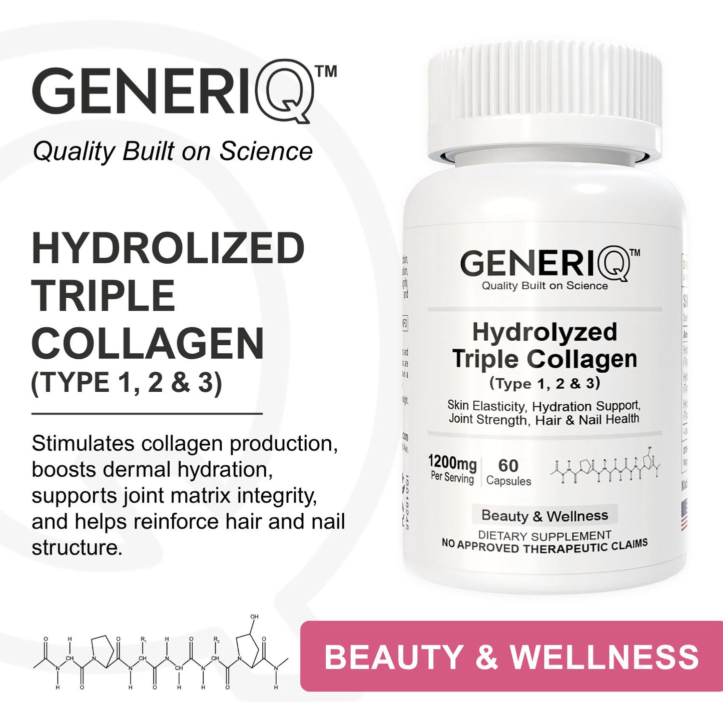 Hydrolyzed Triple Collagen (Type 1, 2 & 3)
