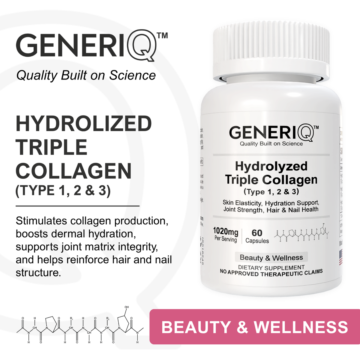 Hydrolyzed Triple Collagen (Type 1, 2 & 3)