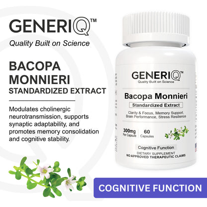 Bacopa Monnieri, Standardized Extract