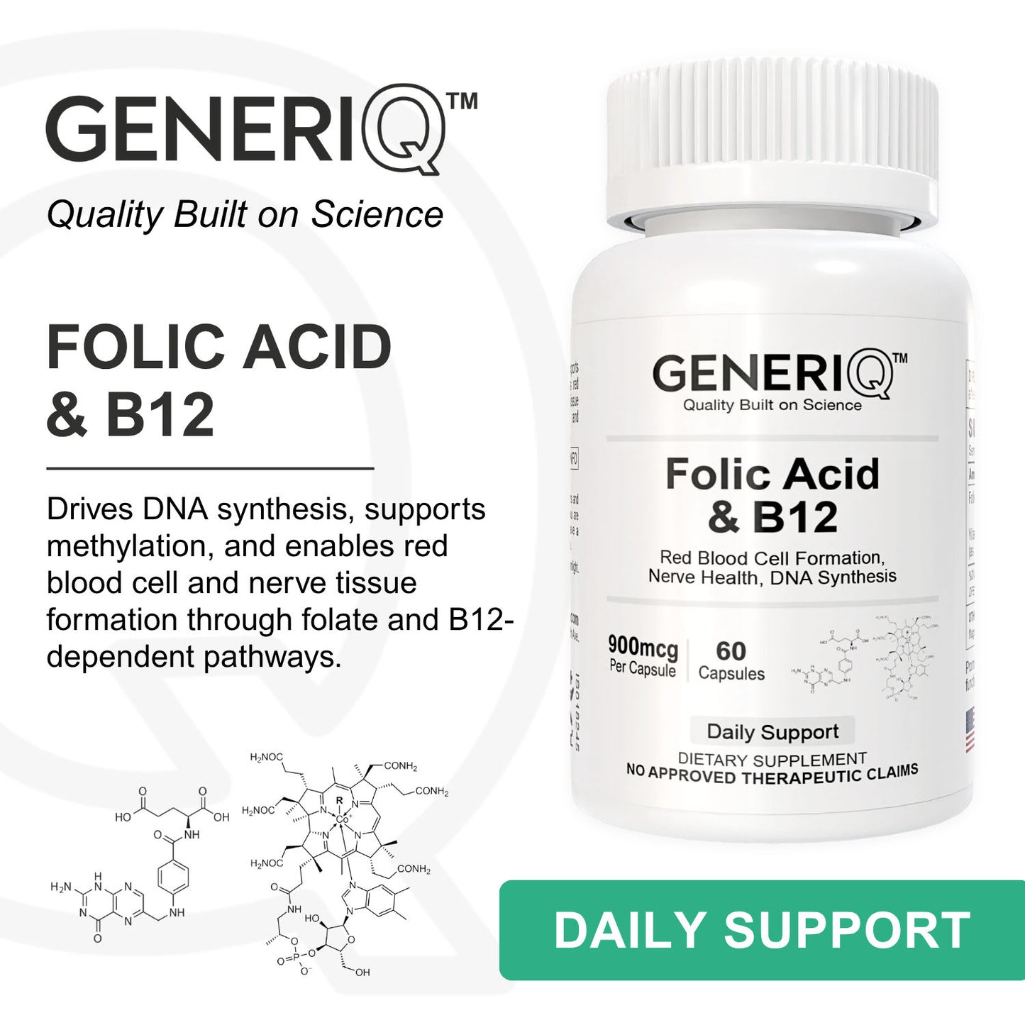 Folic Acid + Vitamin B-12