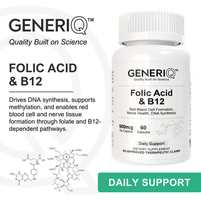 Folic Acid + Vitamin B-12