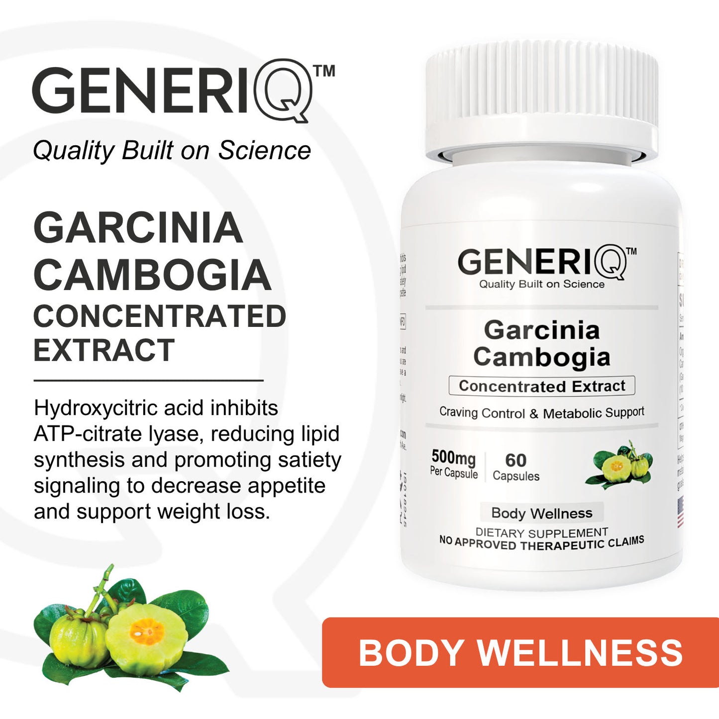 Garcinia Cambogia (Concentrated Extract)