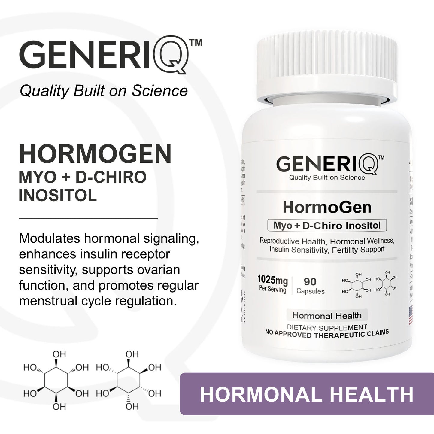 HormoGen (40:1 Myo + D-Chiro Inositol)