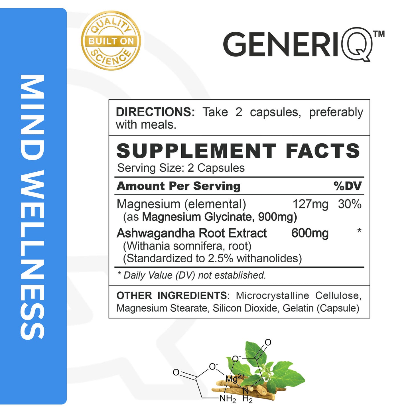 Magnesium + Ashwagandha