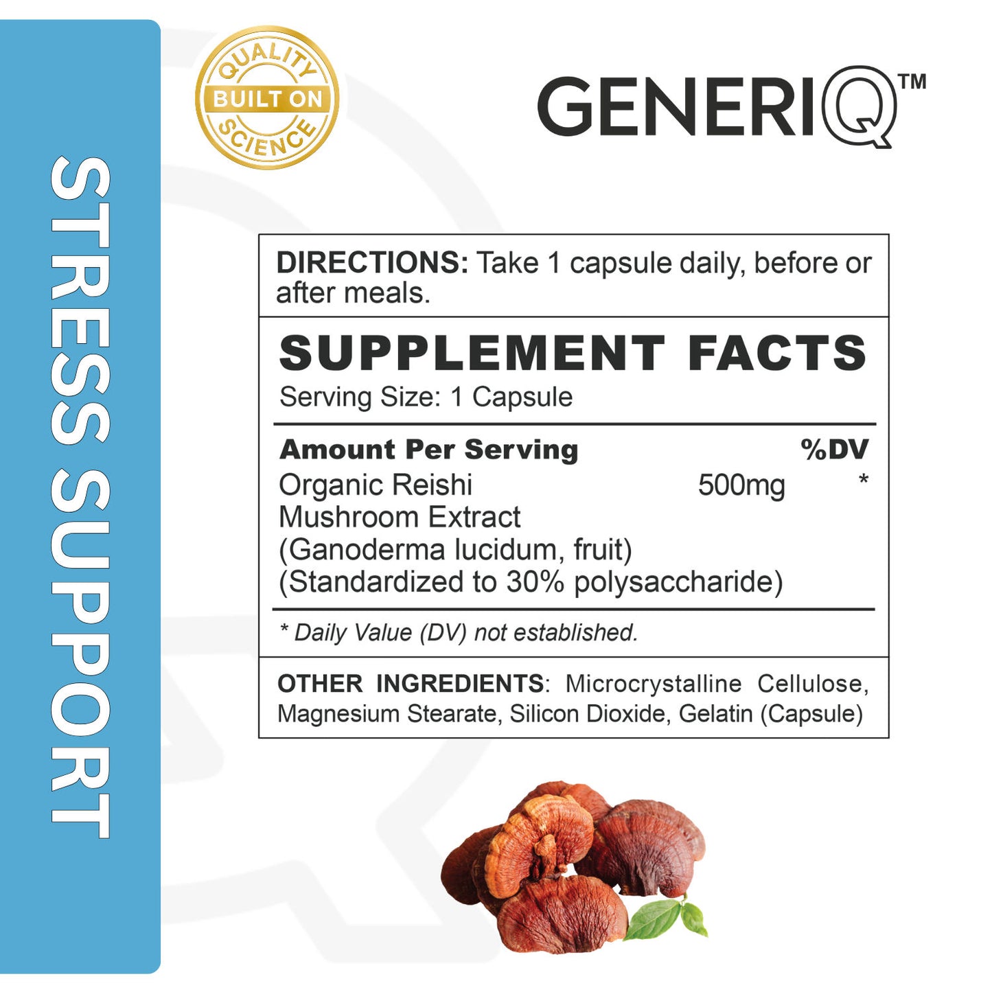 Reishi Mushroom (Standardized Extract)
