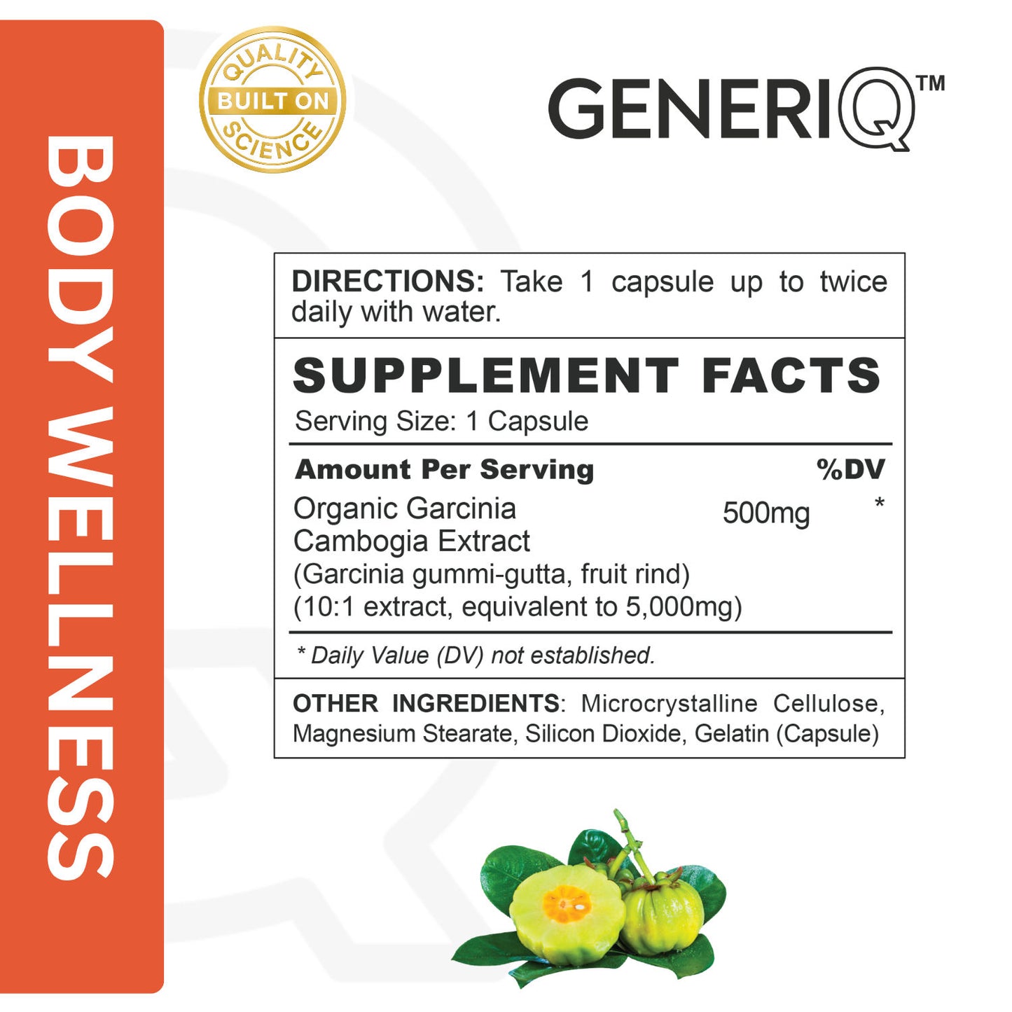 Garcinia Cambogia (Concentrated Extract)