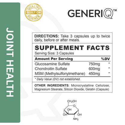 Glucosamine + Chondroitin + MSM