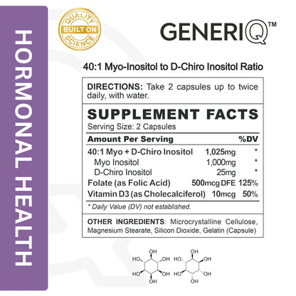 Myo + D-Chiro Inositol (40:1 Blend)