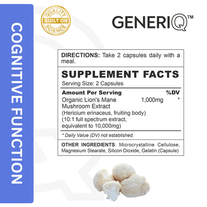 Lion’s Mane Mushroom (Concentrated Extract)