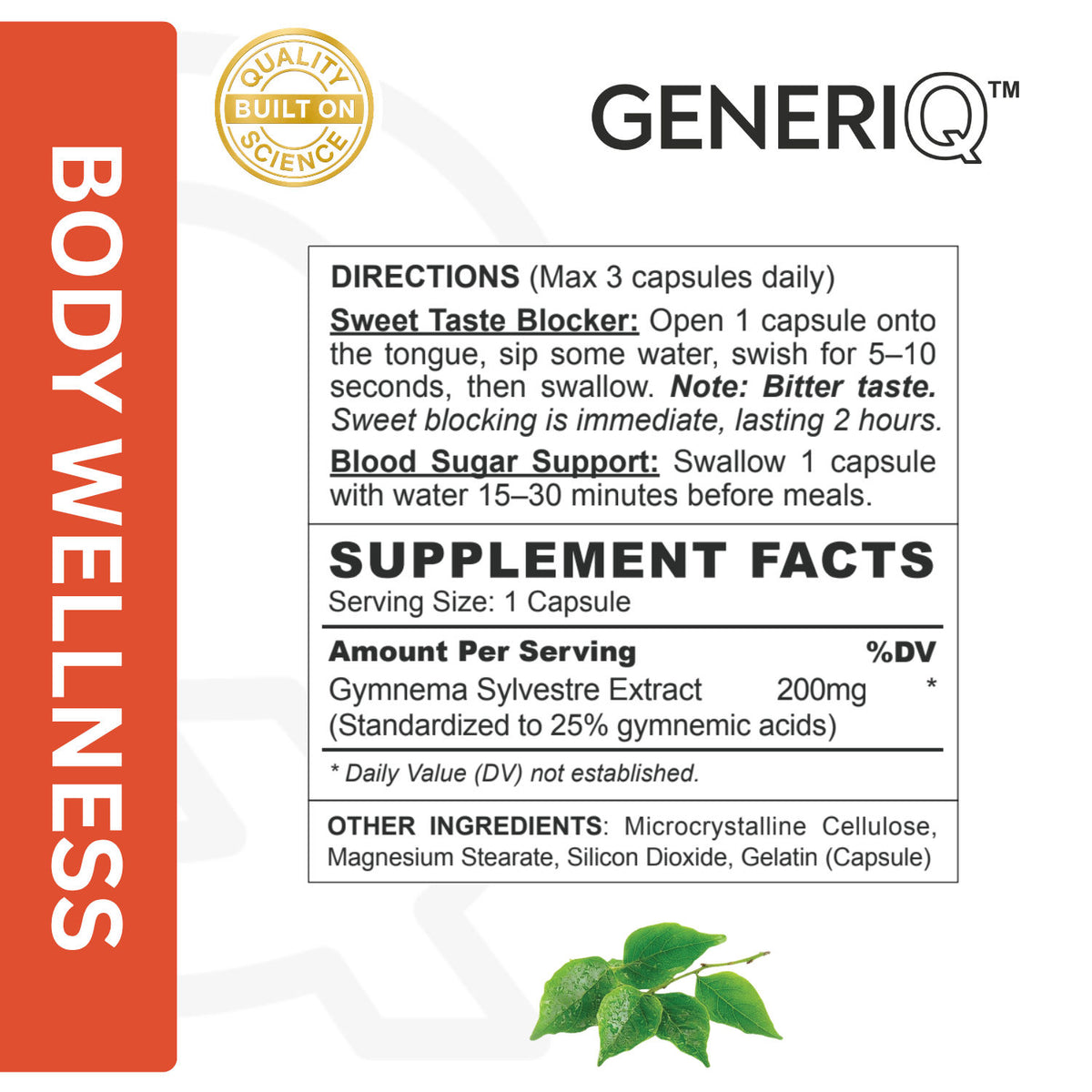 Gymnema Sylvestre, Standardized Extract